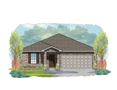 New construction Single-Family house 404 Ball Airport Rd, Victoria, TX 77904 plan Wingate - image