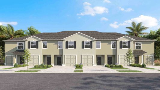 New construction Townhouse house 11024 Crescent Deer Dr, Land O' Lakes, FL 34638 null- photo 2 2