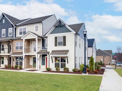 New construction Single-Family house 514 Mantes Pvt Aly, Hendersonville, TN 37075 plan Henley Rowhome - image