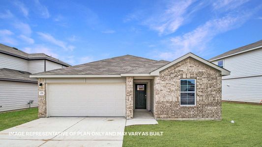 New construction Single-Family house 142 Illusion Lake Ln, Buda, TX 78610 plan The Gaven - image
