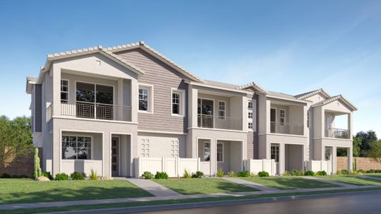 Exterior B townhome design