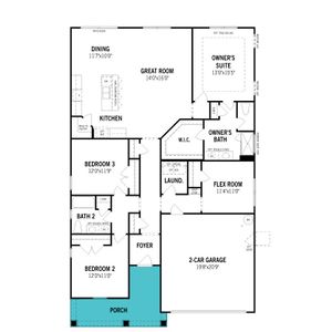 New construction Single-Family house 245 Kindness Dr, Lillington, NC 27546 plan Cascades - image