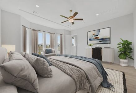 New construction Single-Family house 5206 Deer Valley Ct, Manvel, TX 77578 plan 6030 Elevation D - image 8