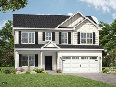 New construction Single-Family house 247 Johnson Rdg Wy, Four Oaks, NC 27524 Madison- photo 0