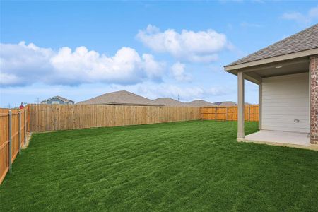 View of yard featuring a patio area