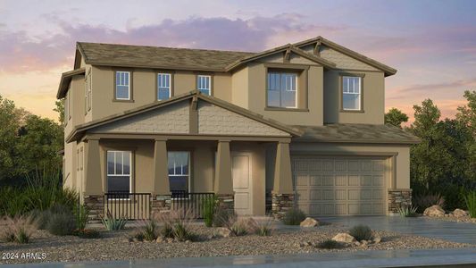 New construction Single-Family house 8042 E Quartet Ave, Mesa, AZ 85212 Lewiston- photo 0 0