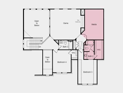 Structural options include: Bed 5 with bath 4, extended owner's suite with drop in tub, study in place of dining, covered outdoor living 1, gourmet kitchen, and media room.