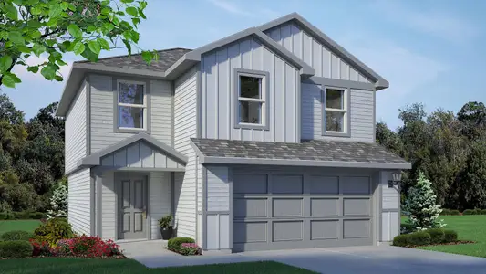 New construction Single-Family house 5528 Flannel Ln, Krum, TX 76249 plan Davis - image