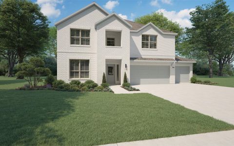 New construction Single-Family house 913 Ocean Breeze Wy, Princeton, TX 75407 Winters | Windmore- photo 0