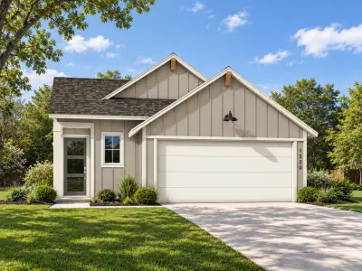 New construction Single-Family house 1001 Silver Falls Dr, Georgetown, TX 78626 plan Melrose - image