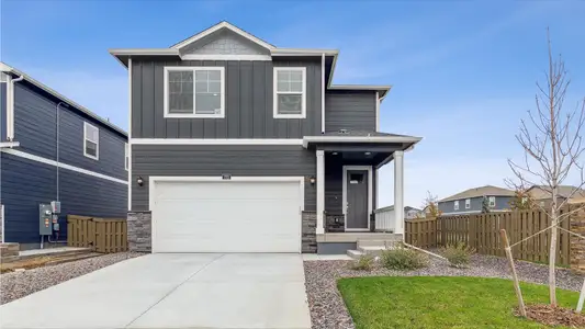 New construction Single-Family house 11759 Foraker Ln, Colorado Springs, CO 80925 plan Elder - image