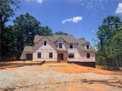 New construction Single-Family house 70 Amelia Ct, Covington, GA 30014 plan (GA) Woodmont A 3 Side Entry - image