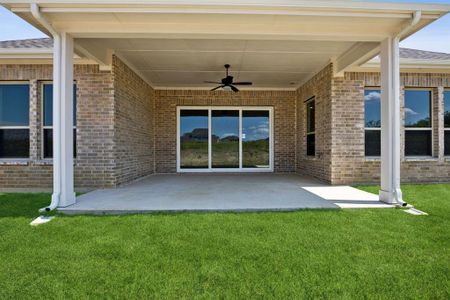 New construction Single-Family house 250 Roper Rd, Waxahachie, TX 75165 plan Belmont - image