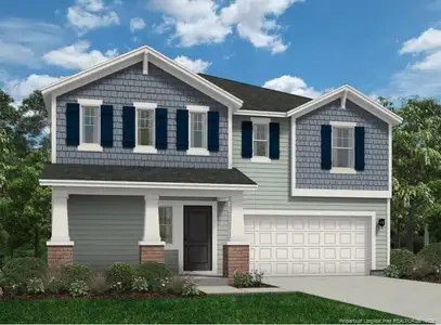 New construction Single-Family house 66 Jewel Tower Ln, Lillington, NC 27546 - image