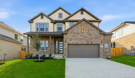 New construction Single-Family house 417 Hinsdale Run, Cibolo, TX 78108 - image