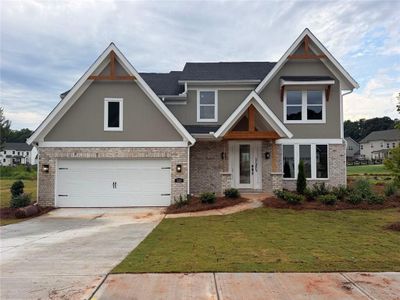 New construction Single-Family house 320 Cherokee Rose Ln, Hoschton, GA 30548 plan Clay - image