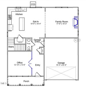 New construction Single-Family house 154 Harriette Ct, Lillington, NC 27546 plan Russell - image 4