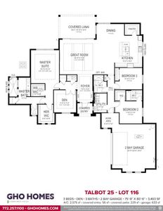 New construction Single-Family house 5790 Bent Pine Sq, Vero Beach, FL 32967 plan Talbot - image