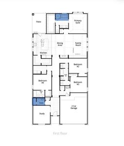New construction Single-Family house Austin, TX 78744 plan VanGogh Plan - image