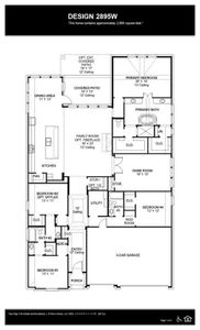 New construction Single-Family house 7425 Wayward Wind Dr, Fort Worth, TX 76179 plan 2895W - image