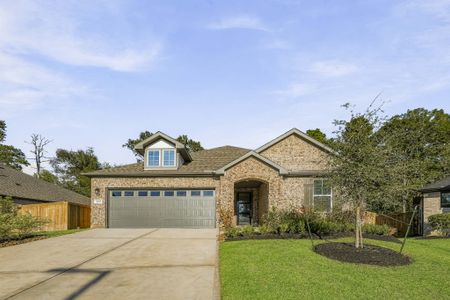 New construction Single-Family house 112 Spotted Wood Ct, Willis, TX 77318 plan Carlsbad - image
