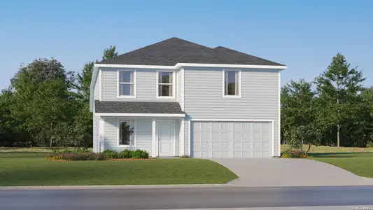 New construction Single-Family house 1809 Stonechat, New Braunfels, TX 78130 plan Sherman - image