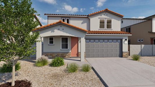 New construction Single-Family house 22165 N Dusk Ln, Maricopa, AZ 85139 plan Esprit - image