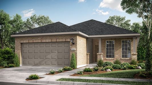 New construction Single-Family house 204 Barton Oak Trail, Georgetown, TX 78628 - photo 0