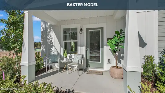 New construction Townhouse house 304 Counsel St, Yulee, FL 32097 plan Baxter - image