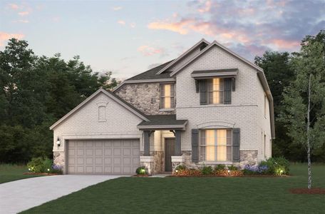 New construction Single-Family house 412 Breeds Hill Rd, Little Elm, TX 75068 Avalon- photo 0