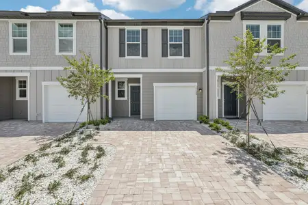 New construction Townhouse house 1109 Bluewater Wy, Rockledge, FL 32955 plan Pulsar - image