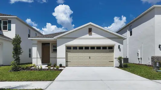 New construction Single-Family house 1333 Derry Ave, Haines City, FL 33844 plan Harper - image