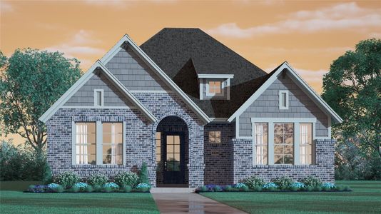 New construction Single-Family house 12011 Canal View Blvd, Mont Belvieu, TX 77523 plan Nicklaus -50′ Lot - image