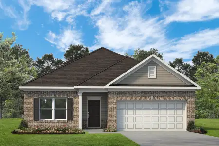 New construction Single-Family house 12595 Canyon Falls Blvd, Willis, TX 77318 plan The Hampton - image