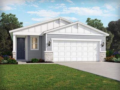 New construction Single-Family house 12 Dilly Ct, Palm Coast, FL 32164 plan Everglade  - image