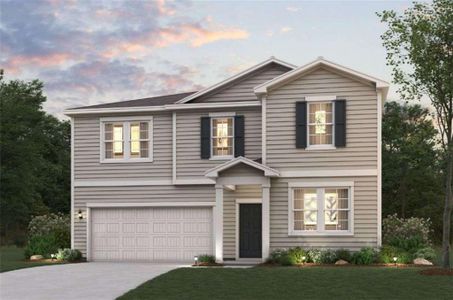 New construction Single-Family house 5427 Aurora Trl, Flowery Branch, GA 30542 plan Travis - image
