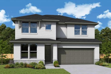 New construction Single-Family house 13207 Hanging Willow, San Antonio, TX 78245 plan The Dahlia - image
