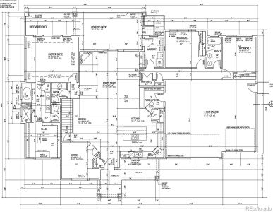 Pre construction plans. Measurements did slightly change