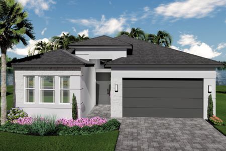 New construction Single-Family house 32212 Mahogany Valley Dr, Wesley Chapel, FL 33543 plan Orchid - image