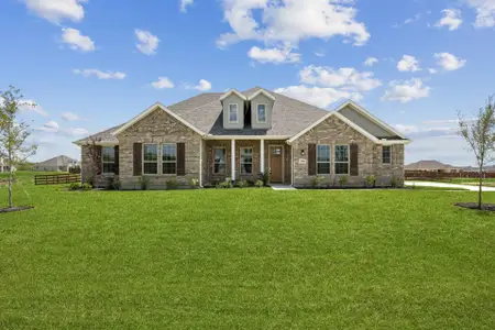 New construction Single-Family house 4550 Night Hawk Trl, Waxahachie, TX 75165 plan Belmont - image