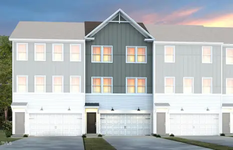 New construction Townhouse house 1410 Chrysalis Pl, Apex, NC 27502 null- photo 0