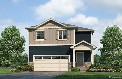 New construction Single-Family house 11766 Foraker Ln, Colorado Springs, CO 80925 plan PINE - image