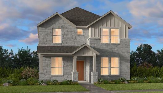 New construction Single-Family house 1205 Sideoats Mews, Celina, TX 75009 Bruckner- photo 0