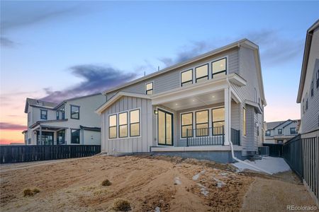 New construction Single-Family house 8864 Moonshimmer Trl, Littleton, CO 80125 4052 Twilight Elevation A - Modern Farmhouse- photo 42 42