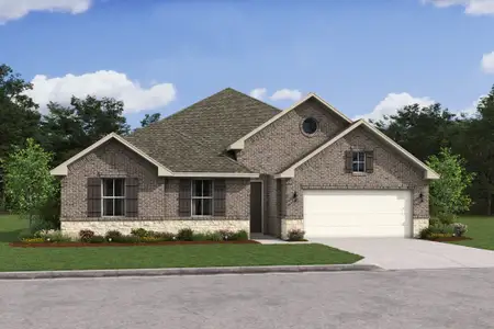 New construction Single-Family house Crosby, TX 77532 plan Barcelona - image