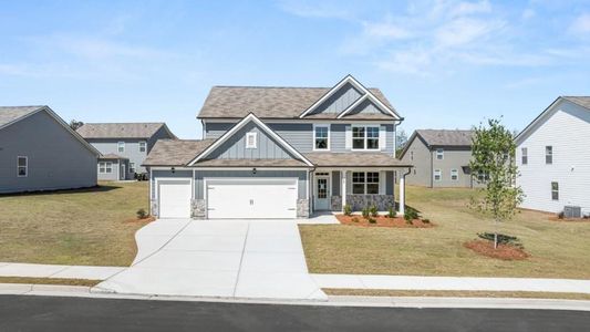 New construction Single-Family house 709 Anchor Ave, Villa Rica, GA 30180 plan Elle - image