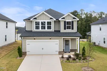 New construction Single-Family house 516 Providence Springs Ln, Fuquay Varina, NC 27526 plan Preston - image