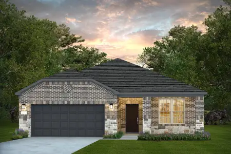 New construction Single-Family house San Antonio, TX 78253 plan Burnet - image