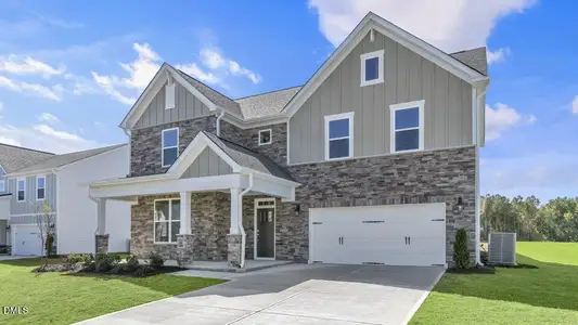 New construction Single-Family house 163 Gilmer St, Fuquay Varina, NC 27526 plan HARTWELL - TRADITION PLUS - image