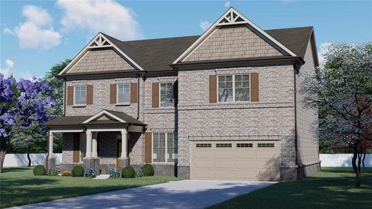 New construction Single-Family house 284 Winding Rose Drive, Hoschton, GA 30548 - photo 0